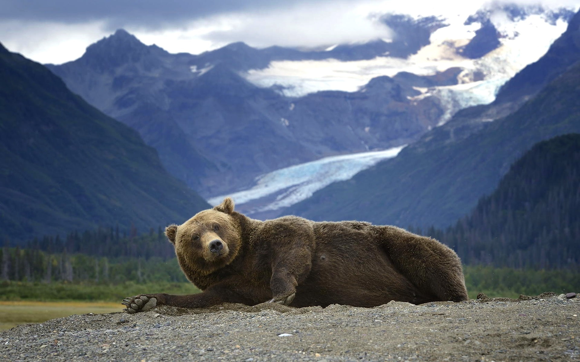an image of a lake in alaska